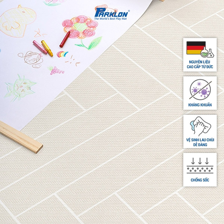 Thảm Em Bé Parklon Họa Tiết Trái Cây Chính hãng Giá tốt - Hình ảnh 3