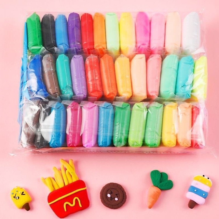 Đất Nặn Nhiều Màu Softclay (36 màu)