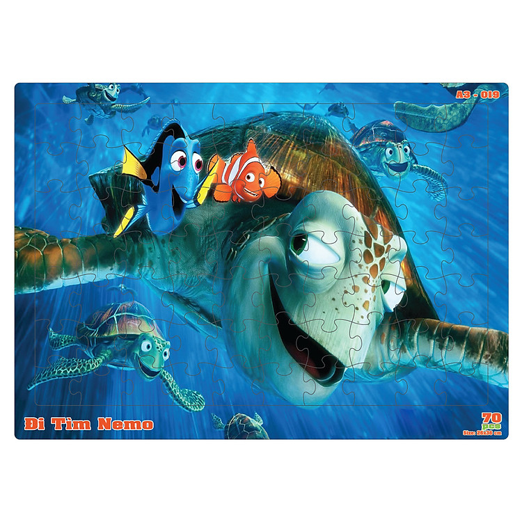 Combo 3 bộ tranh xếp hình A3 Chính hãng Giá tốt - Hình ảnh 2