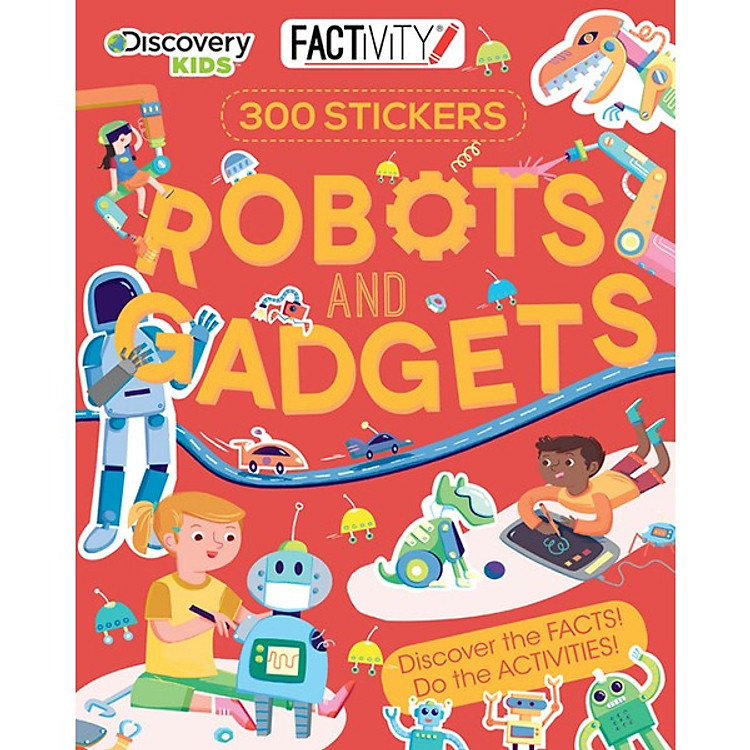 Sách Discovery Kids Factivity Robots and Gadgets