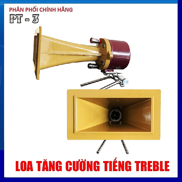 Bộ 2 loa treble PT3 họng đúc gang - Hàng chính hãng