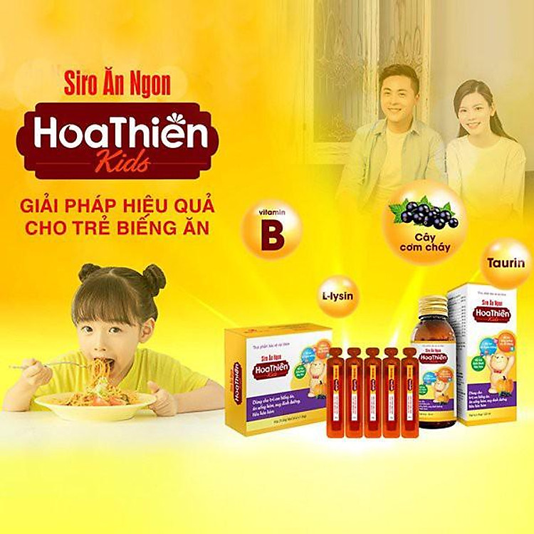 Mua Siro Ăn Ngon Hoa Thiên 120ml Chính hãng Tiết kiệm - Hình ảnh 4