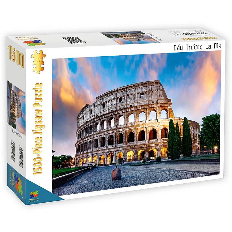 Bộ Tranh Ghép Hình La Mã 1500 Mảnh Chính hãng Tiết kiệm - Hình ảnh 2