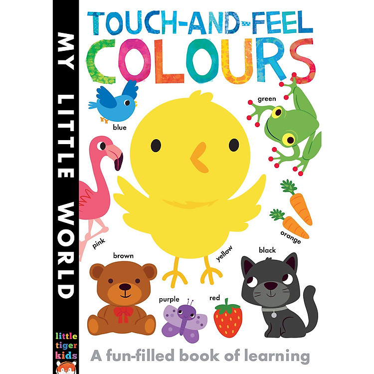 Sách thiếu nhi tiếng Anh - Touch-and-feel Colours