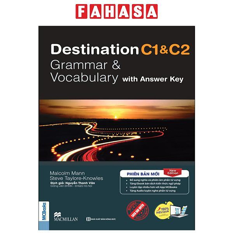 Tại Newshop: Destination C1&C2 - Grammar & Vocabulary With Answer Key (Tái Bản 2024)