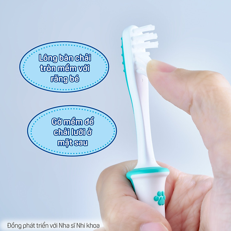 Bàn chải Pigeon cho bé 18 tháng Chính hãng Ưu đãi - Hình ảnh 4