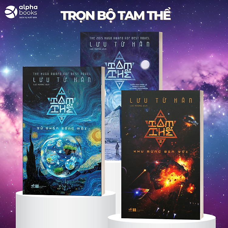 Sách Tam Thể – Tập 1 + 2 + 3