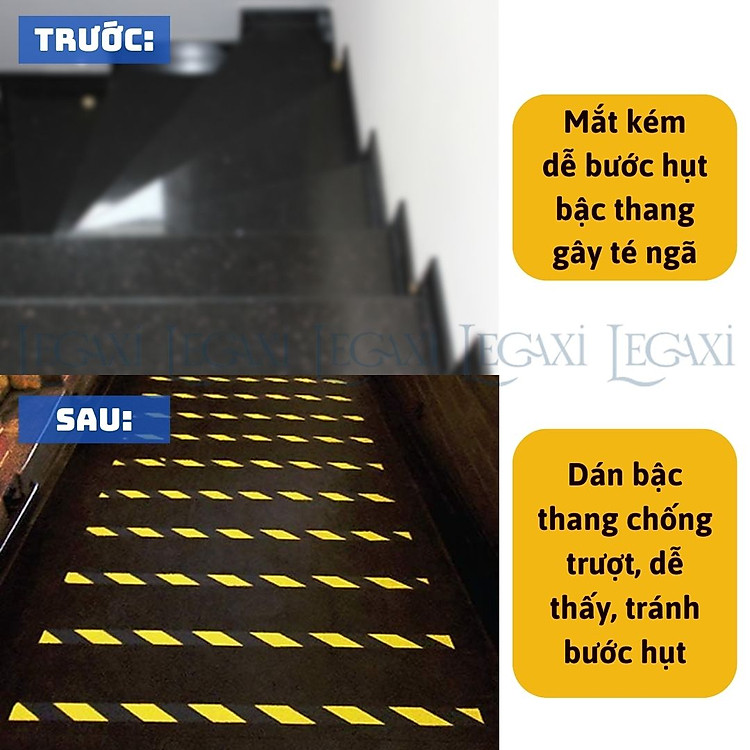 Băng Keo Dính Nhám Cát Dán Bậc Thang (5 mét) - Ảnh 6