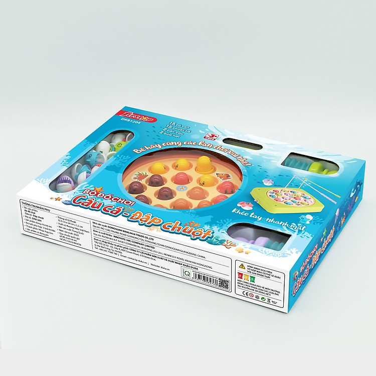 Mua Đồ Chơi Duka: Câu Cá - Đập Chuột Chính hãng Giá tốt - Hình ảnh 4