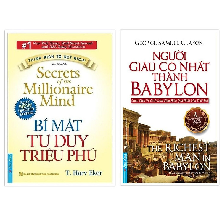 Bí Mật Tư Duy Triệu Phú + Người Giàu Có Nhất Thành Babylon (Tái Bản 2021)