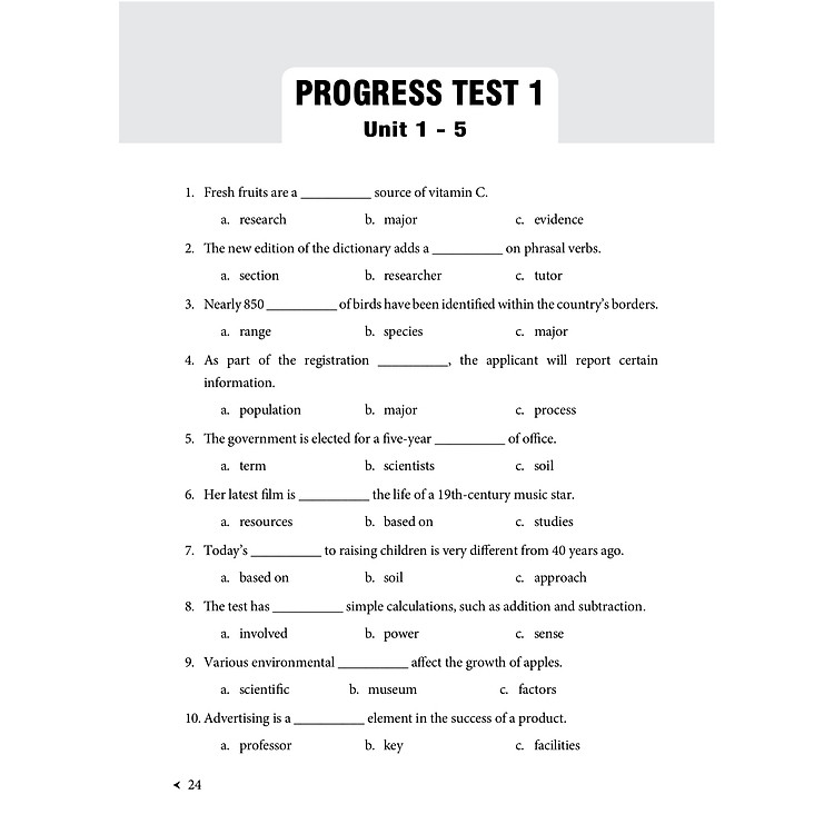 Từ vựng IELTS cơ bản - Ảnh 5