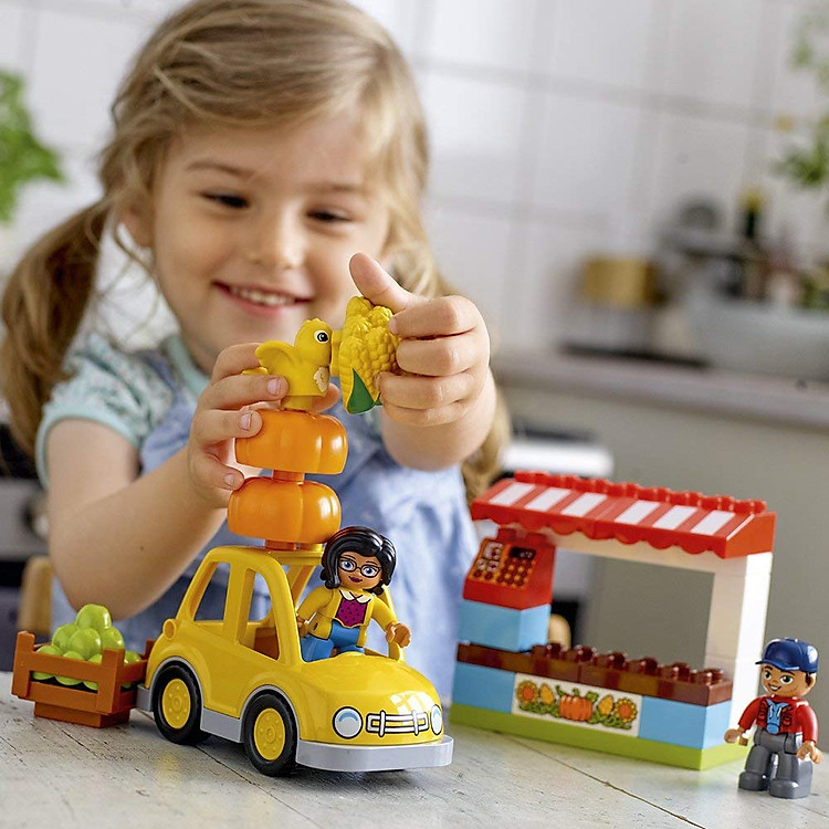 Mua LEGO DUPLO 10867 - Chợ nông sản Chính hãng Giá rẻ - Hình ảnh 3