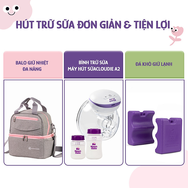 Hút Sữa Di Chuyển Mama’s Choice Combo Ưu đãi - Hình ảnh 2