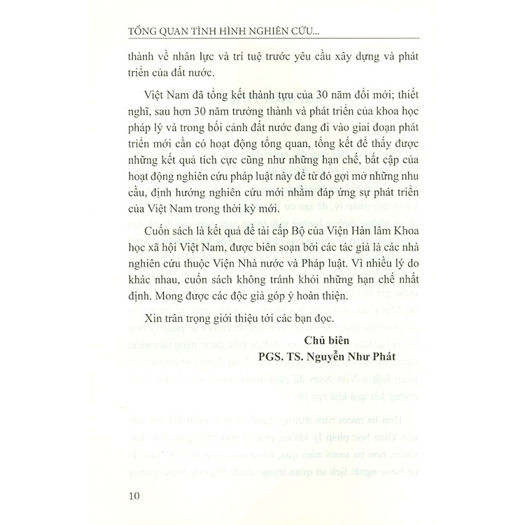 Tổng Quan Tình Hình Nghiên Cứu Về Pháp Luật Ở Việt Nam Trong Hơn 30 Năm Qua - Ảnh 6