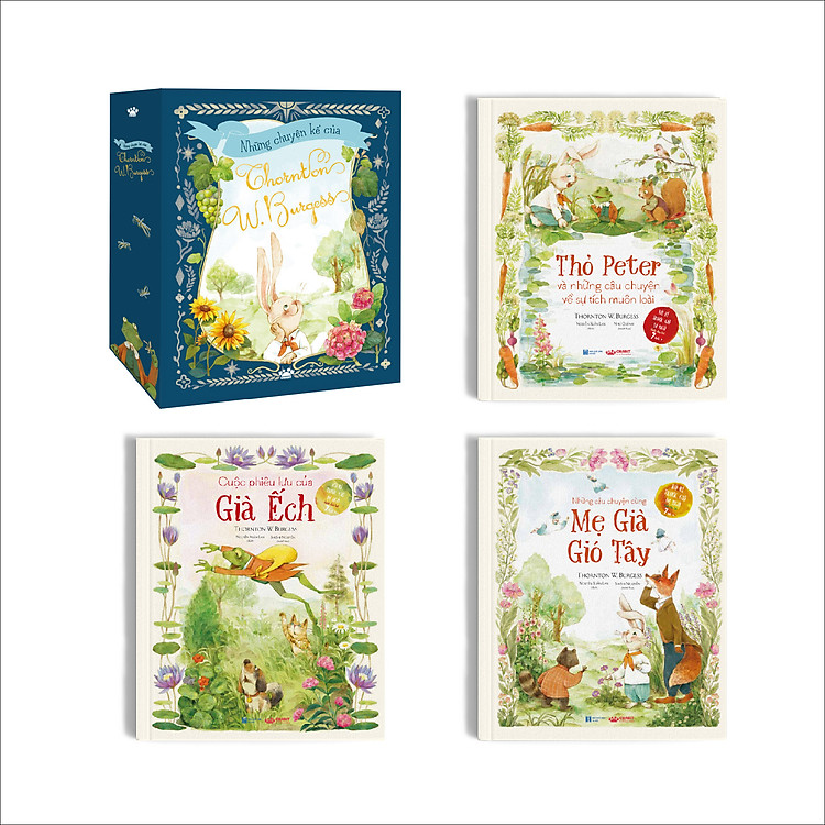 Kể Chuyện Kinh Điển Cho Trẻ – Mẹ Già Gió Tây, Thỏ Peter, Già Ếch