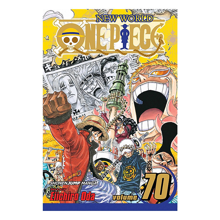Sách One Piece 70 - Tiếng Anh