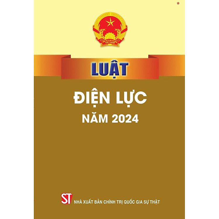Luật điện lực năm 2024 – bản in 2025