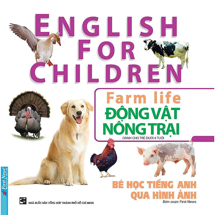 Bé Học Tiếng Anh Qua Hình Ảnh – Động Vật Nông Trại