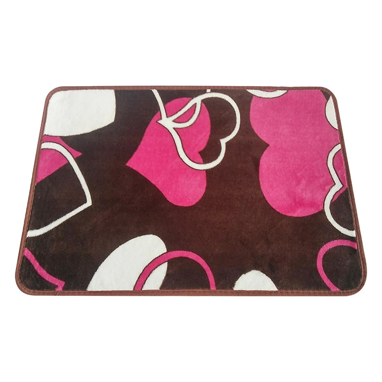 Thảm In 3D Homeeasy Hình Trái Tim