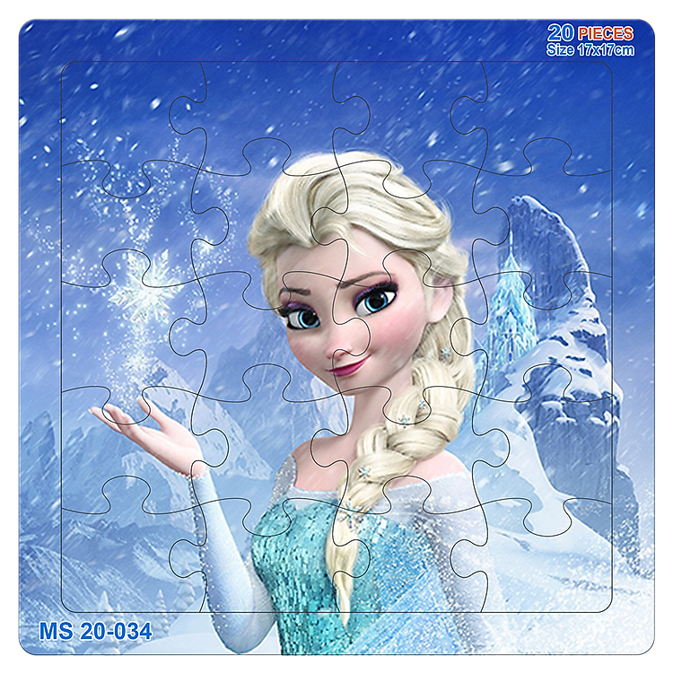 Bộ tranh xếp hình 20 mảnh cho bé Chính hãng Tiết kiệm - Hình ảnh 4