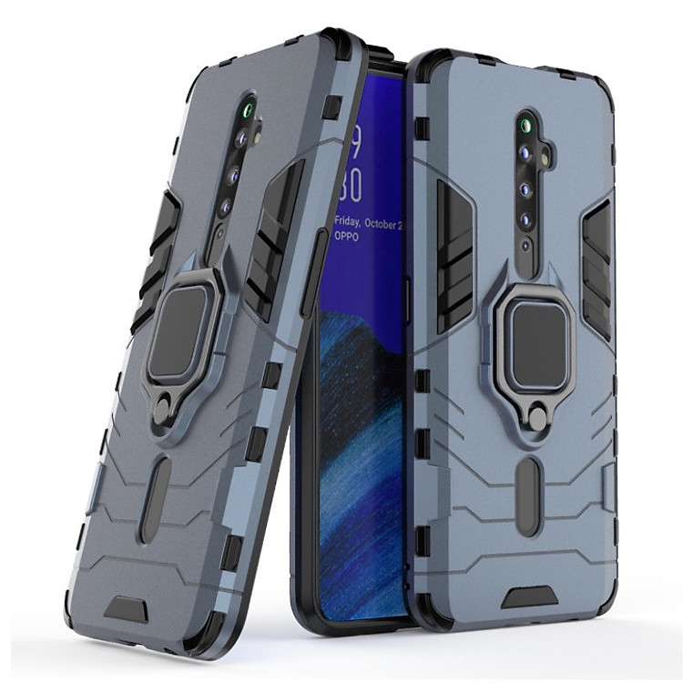 Ốp lưng chống sốc kèm iring cho OPPO Reno 2F