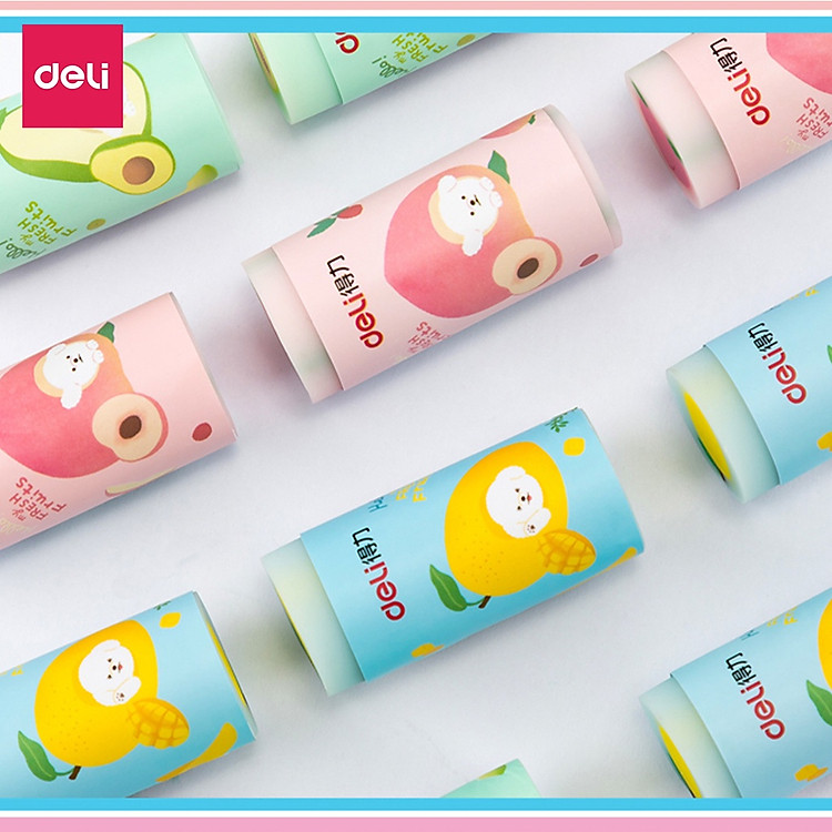 Tẩy hình trụ Deli 71053 (nhiều màu) - Ảnh 7