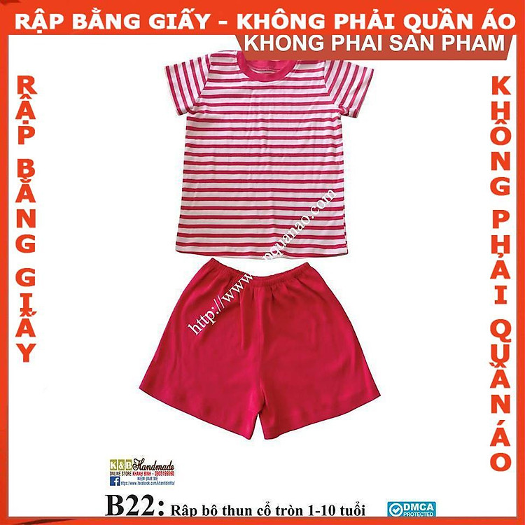 Rập Giấy Đùi Thun Bé Trai B22 (9)