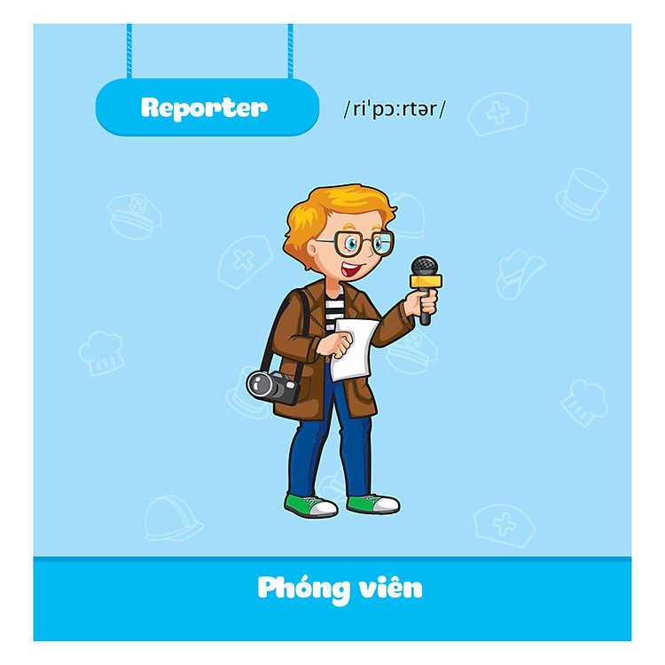 Từ Vựng Song Ngữ Việt Anh Cuốn 5: Nghề Nghiệp Con Yêu - Ảnh 2