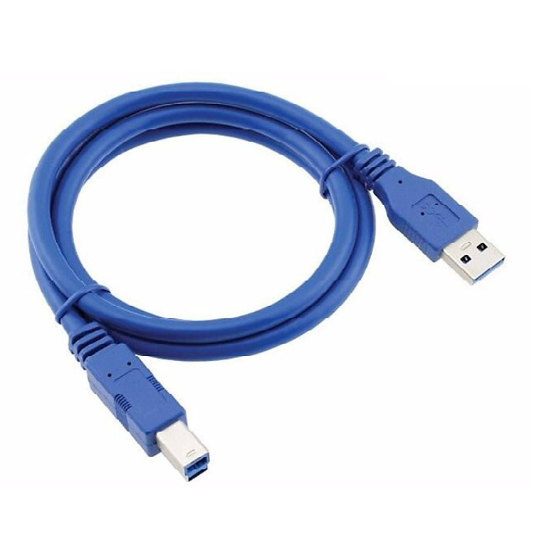 Cáp USB 3.0 AM-BM 5m dùng cho HDD box, HDD Docking,Ổ Cứng Di Động - Hàng Nhập Khẩu