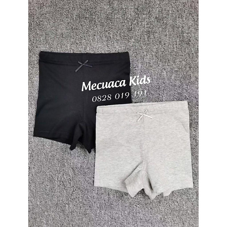 Set 2 quần cotton mặc trong váy cho bé/bé gái