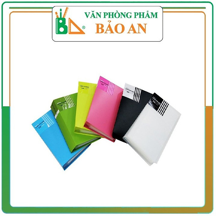 Sổ Lưu Danh Thiếp Plus A5 240 Card (Đựng Card) Mang Đến Sự Thuận Tiện Cho Nhân Viên Công Sở, Nhân Viên Kinh Doanh