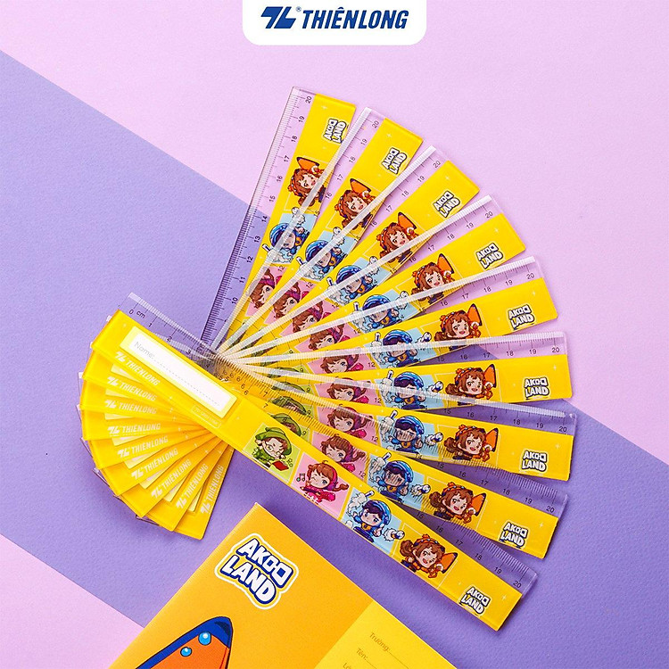 Thước thẳng 20cm Thiên Long TP-SR011/AK - Ảnh 2