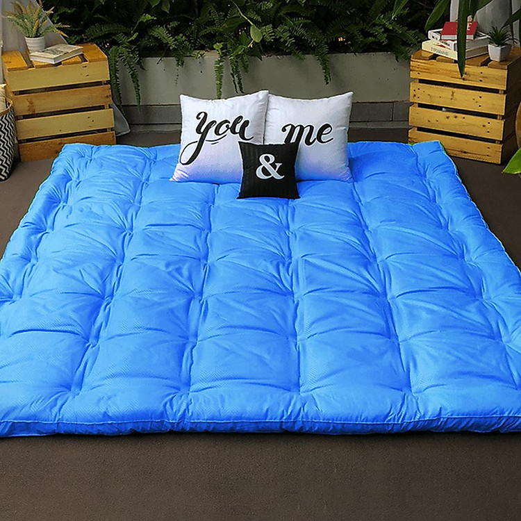 TẤM BẢO VỆ NỆM TOPPER EDENA - MÀU XANH DƯƠNG