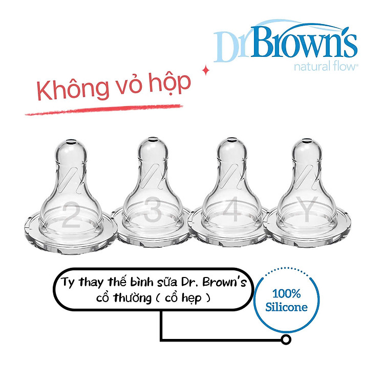 Núm ty thay thế Dr.Brown’s Options Plus Chính hãng Ưu đãi