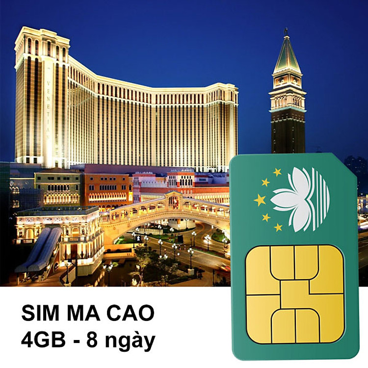 Sim 4G Ma Cao