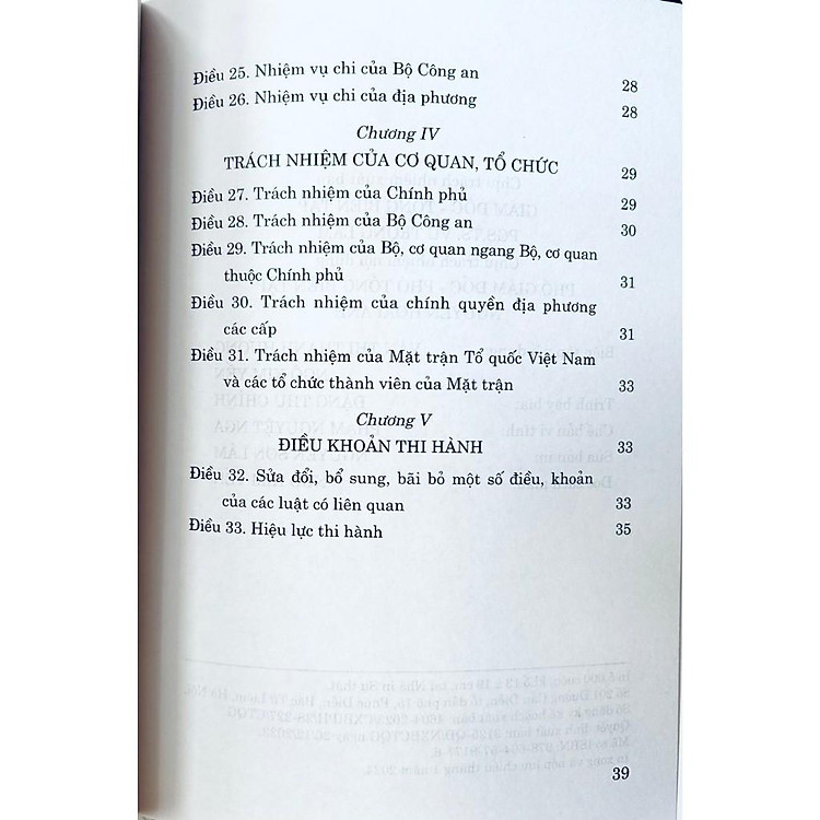 Luật Lực Lượng Tham Gia Bảo Vệ An Ninh Trật Tự Ở Cơ Sở - Ảnh 6