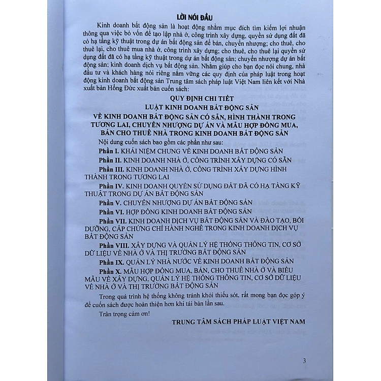 Quy Định Chi Tiết Luật Kinh Doanh Bất Động Sản – Mẫu Hợp Đồng Mua, Bán Cho Thuê Nhà Trong Kinh Doanh Bất Động Sản (V2520T) - Ảnh 3