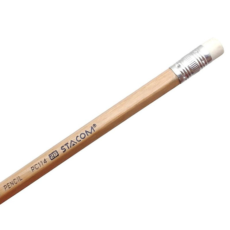 Bút Chì Thân Gỗ 2B Stacom PC114-2B - Ảnh 4