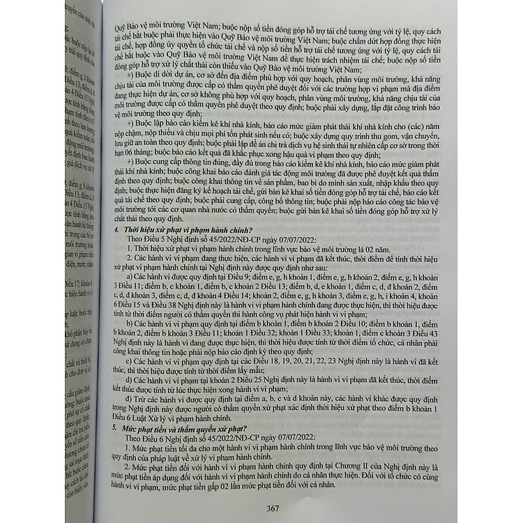 Luật Bảo Vệ Môi Trường, Luật Địa Chất Và Khoáng Sản – Quy Định Về Xử Phạt Vi Phạm Hành Chính - Ảnh 7