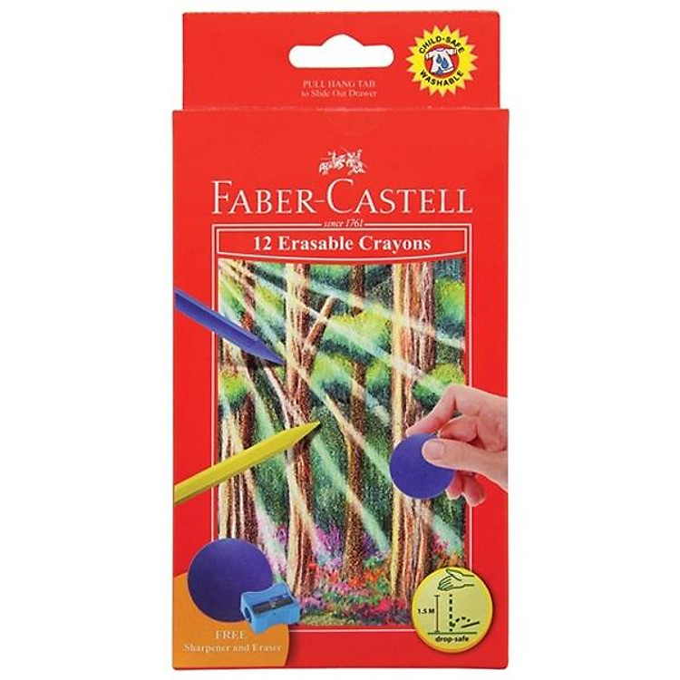 Bút Sáp Màu Faber-Castell (12 màu)