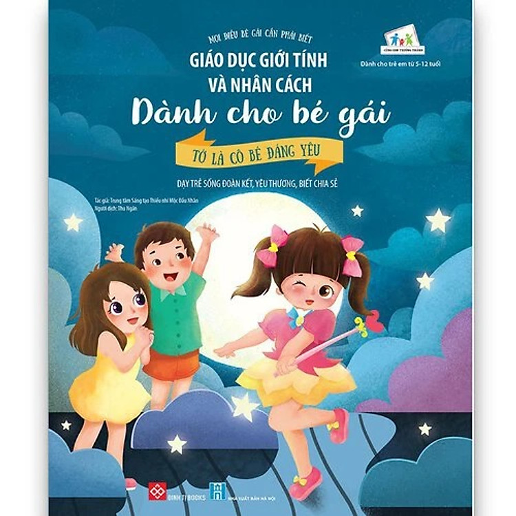 Sách Giáo Dục Giới Tính và Nhân Cách Dành Cho Bé Gái - Mọi Điều Bé Gái Cần Phải Biết - Đinh Tị Books