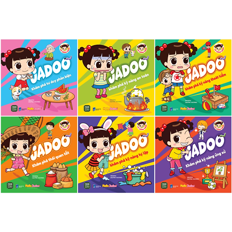 Bộ Sách Jadoo Khám Phá Kỹ Năng Sống