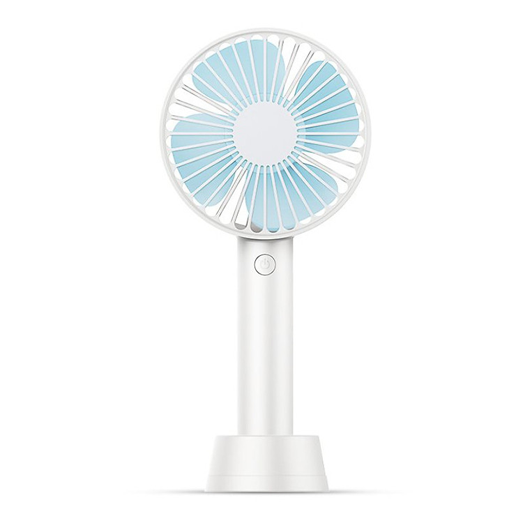 Quạt sạc mini cầm tay có chân để bàn
