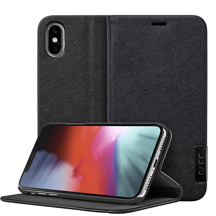 Bao Da Cho iPhone X/XS LAUT Prestige Folio - Hàng chính hãng