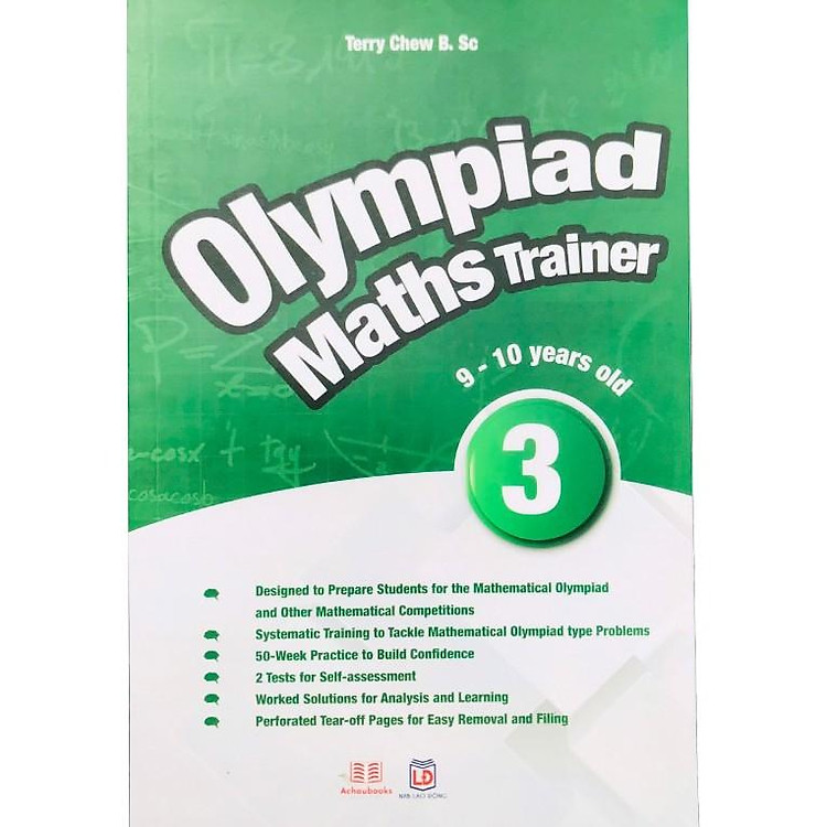 Olympiad Maths Trainer 3, Luyện Thi Toán Lớp 3 (8 – 9 tuổi)
