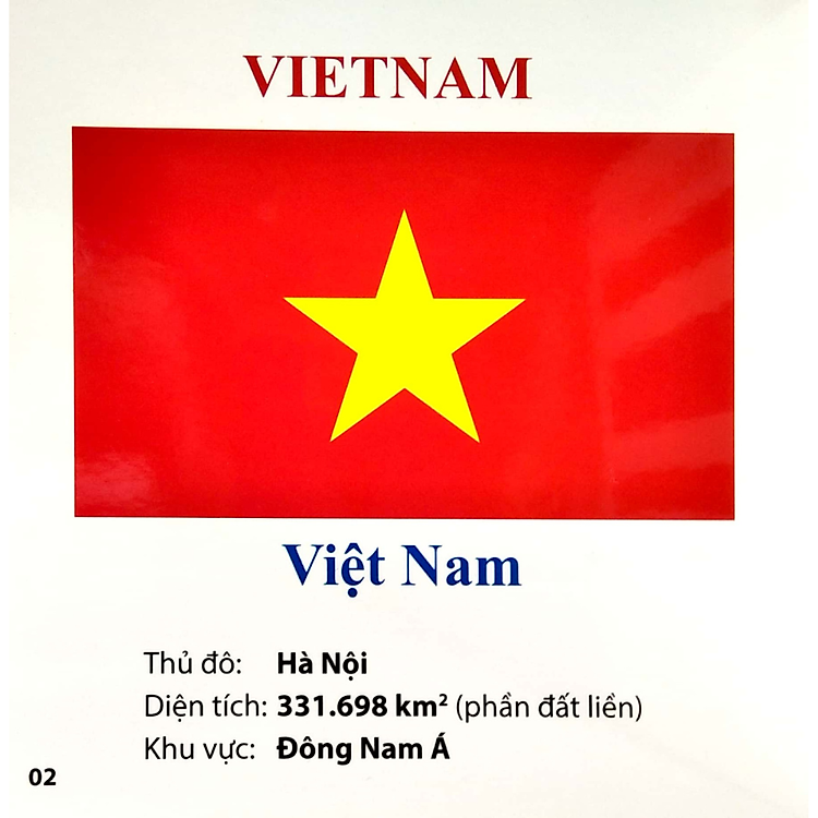 Bách Khoa Toàn Thư Cho Bé - Cờ Các Nước Châu Á (Đông Nam Á-Đông Á) - Tái Bản - Ảnh 3