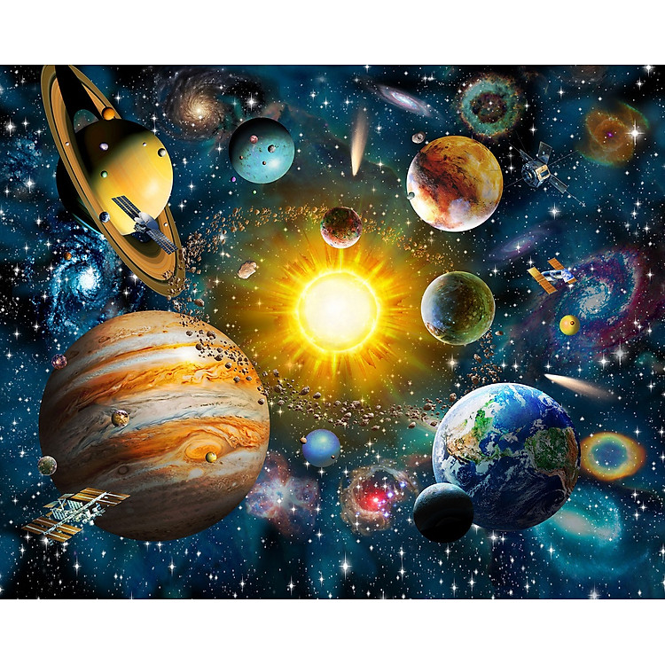 Bộ tranh xếp hình 500 mảnh Thái Dương Chính hãng Giá tốt - Hình ảnh 2