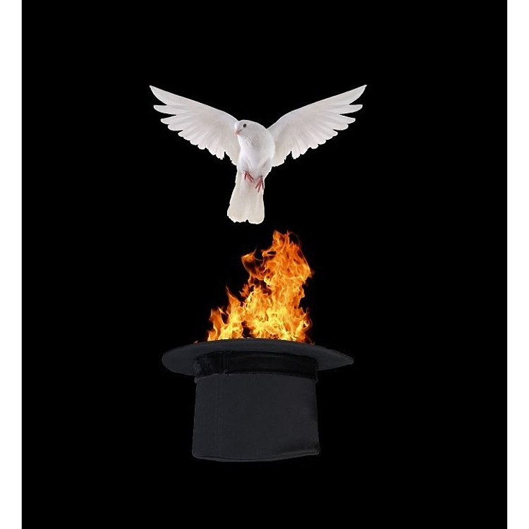 Ảo thuật Nón lửa hóa bồ câu