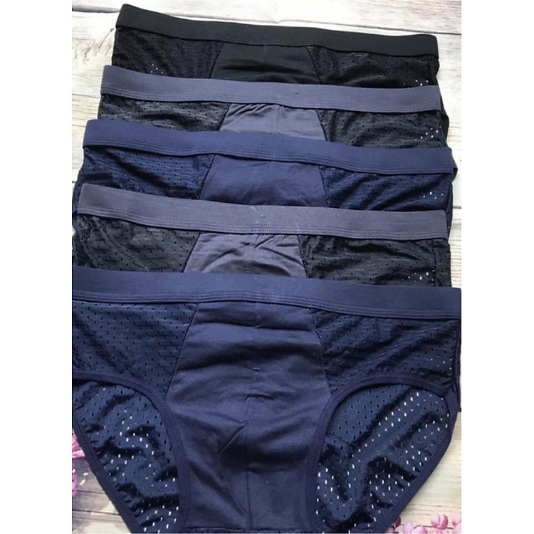 Combo 5 quần sịp nam siêu thoáng thoát khí xuất Nhật -size XXL