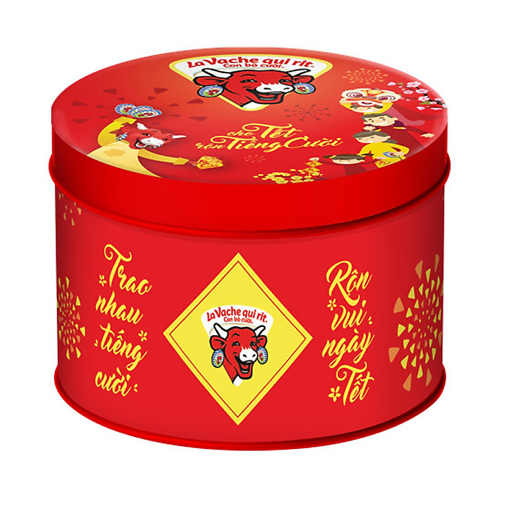 Phô mai Con bò cười hộp Tết (3 hộp x 120g)